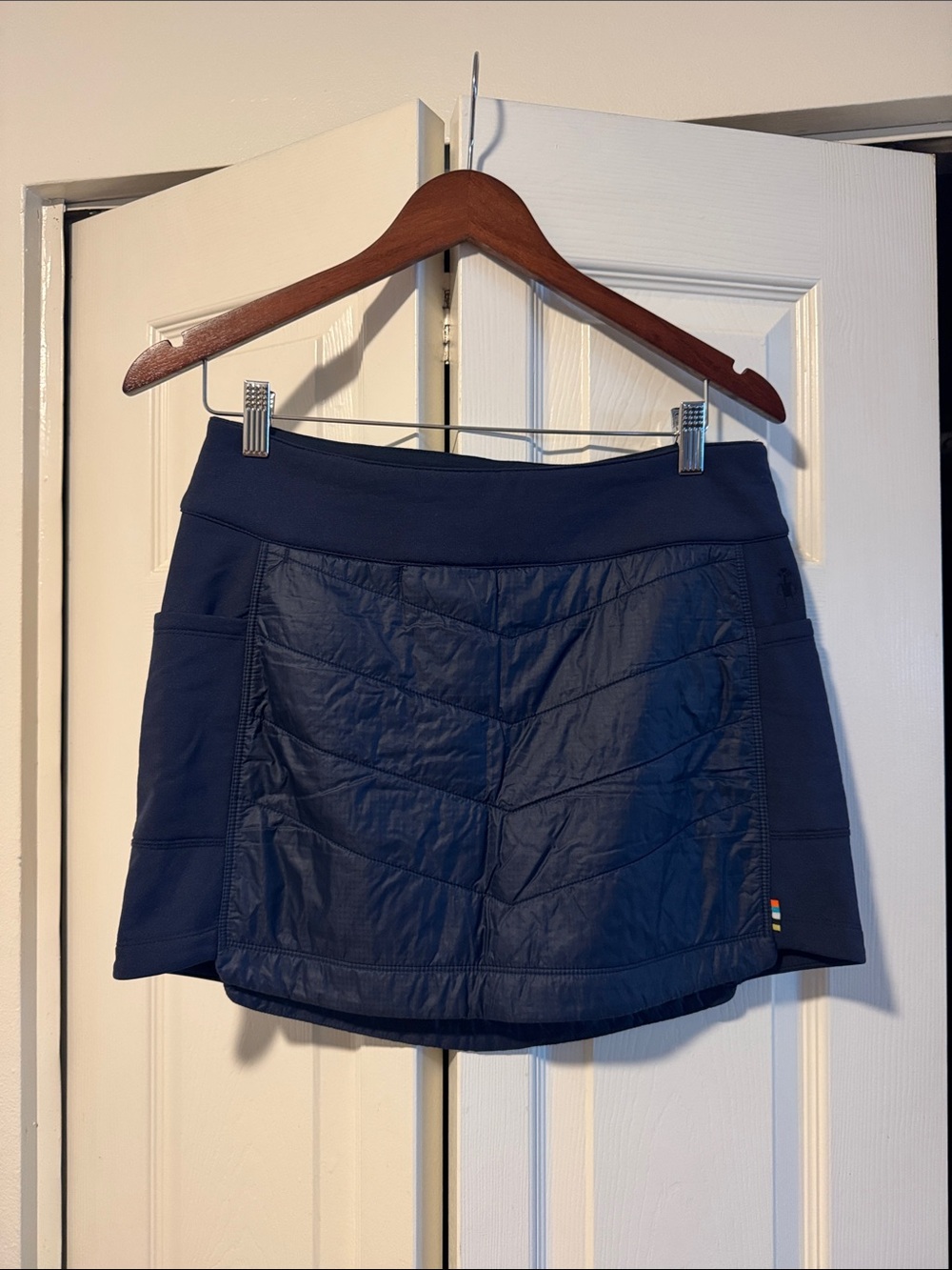 Smartwool smartloft skirt navy with pockets size medium